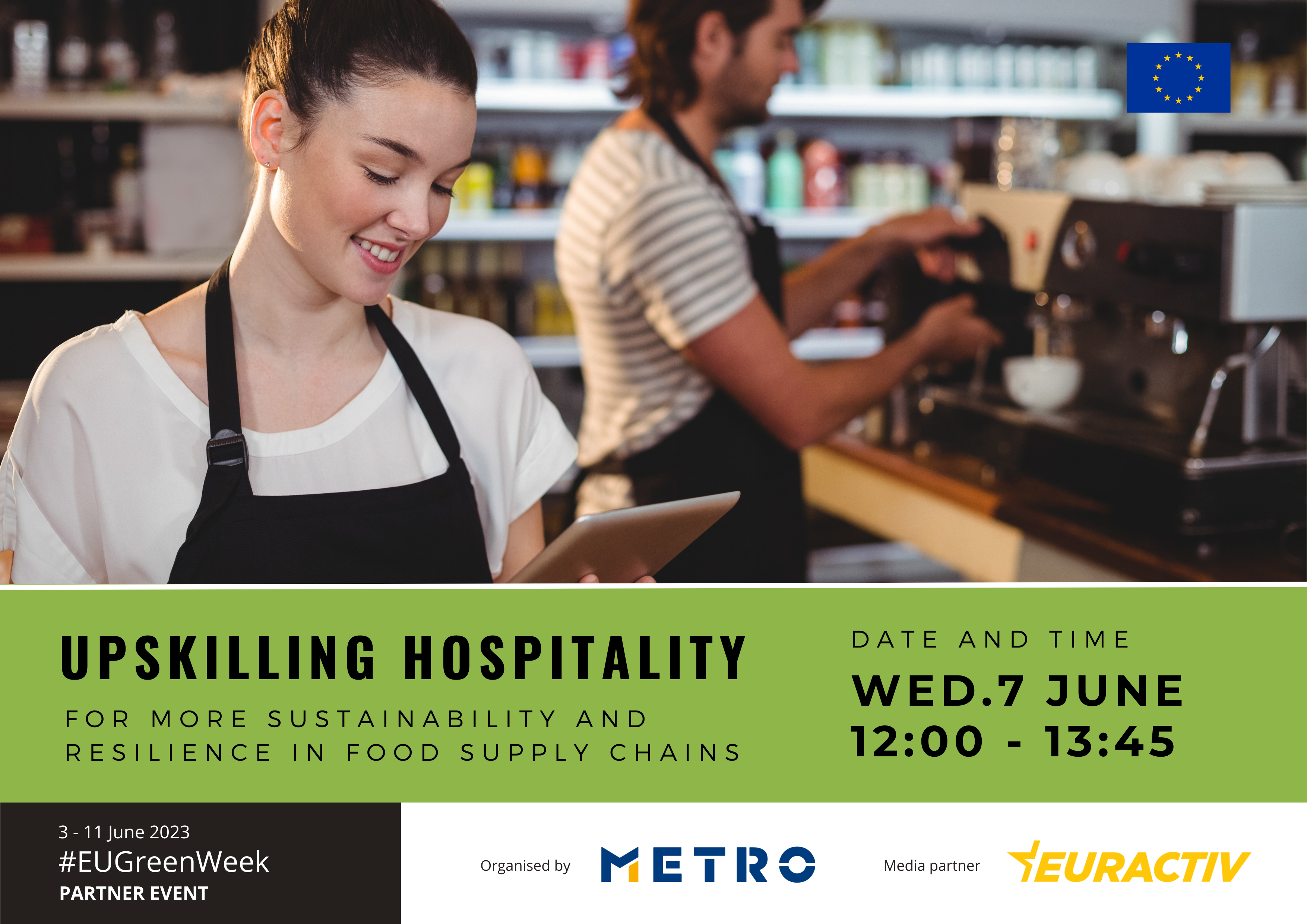 Media Partnership: Upskilling Hospitality – For more Sustainability and Resilience in Food Supply Chains