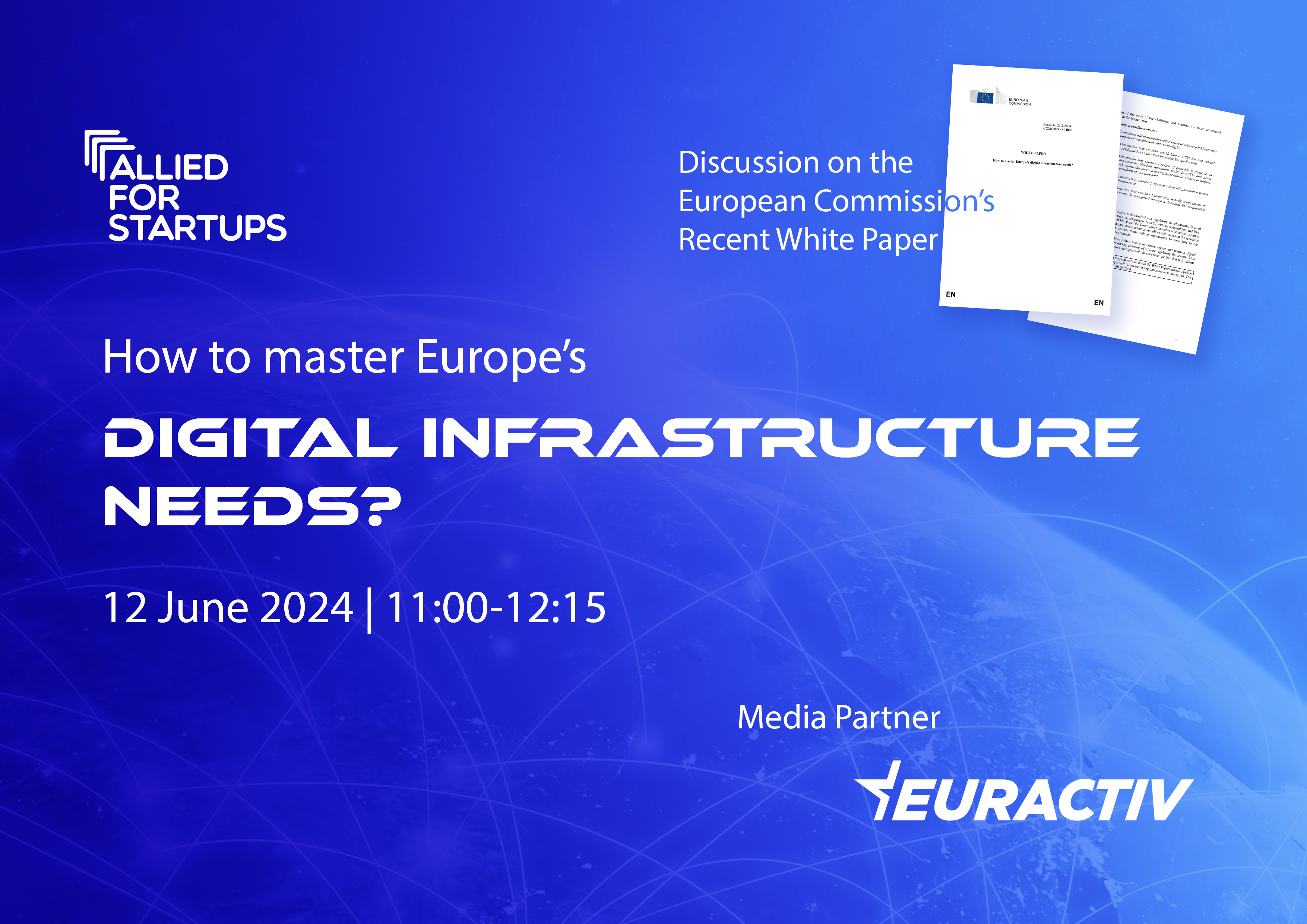 Media Partnership - How to master Europe's digital infrastructure needs?
