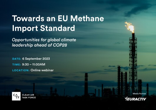 Media Partnership: Towards an EU Methane Import Standard - Opportunities for global climate leadership ahead of COP28