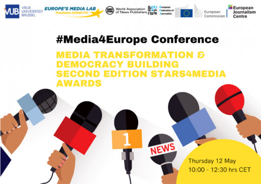 #Media4Europe Conference: Media transformation & democracy building - Second Edition Stars4Media Awards
