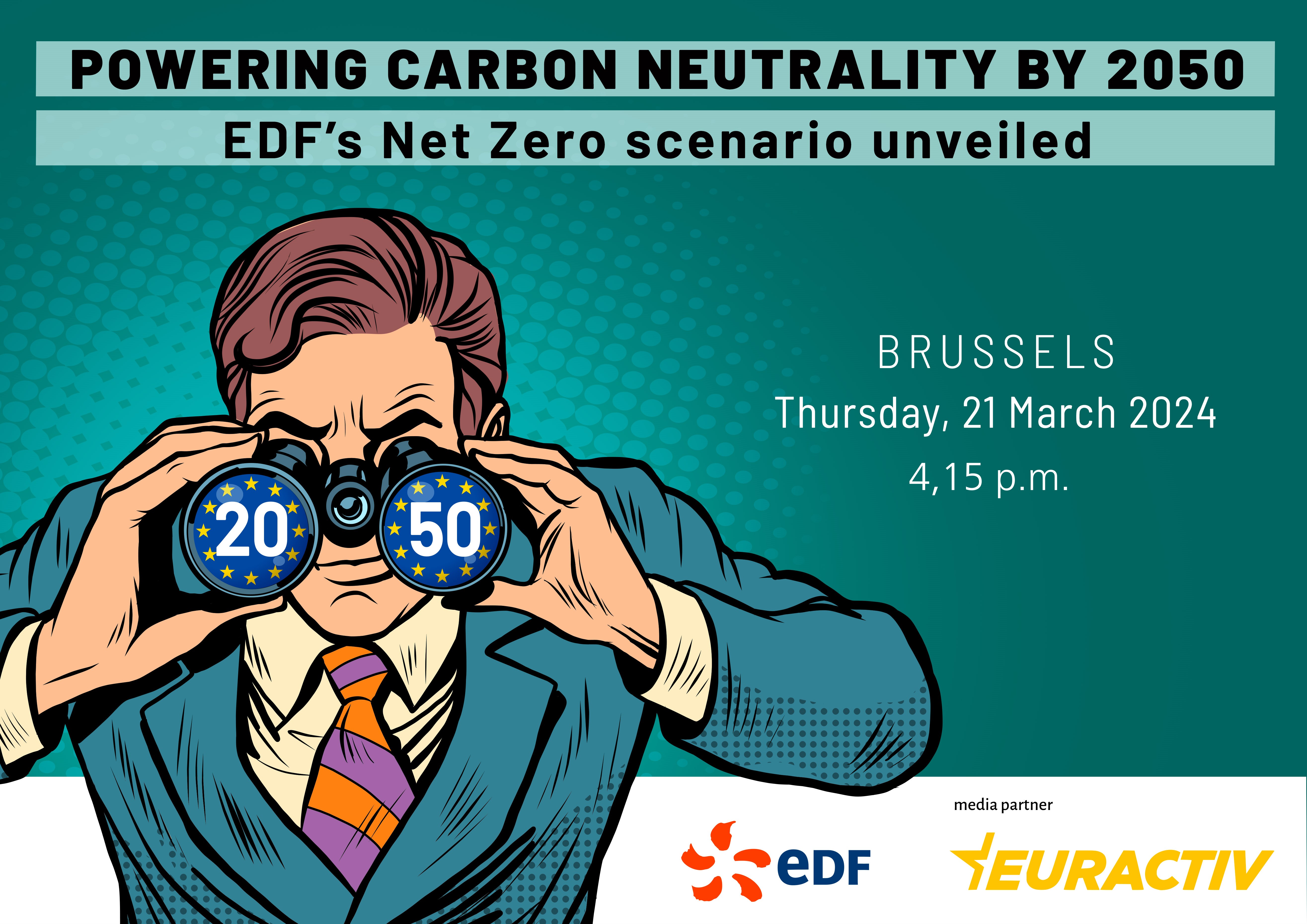 Media Partnership - Powering Carbon Neutrality by 2050: EDF’s Net Zero scenario unveiled