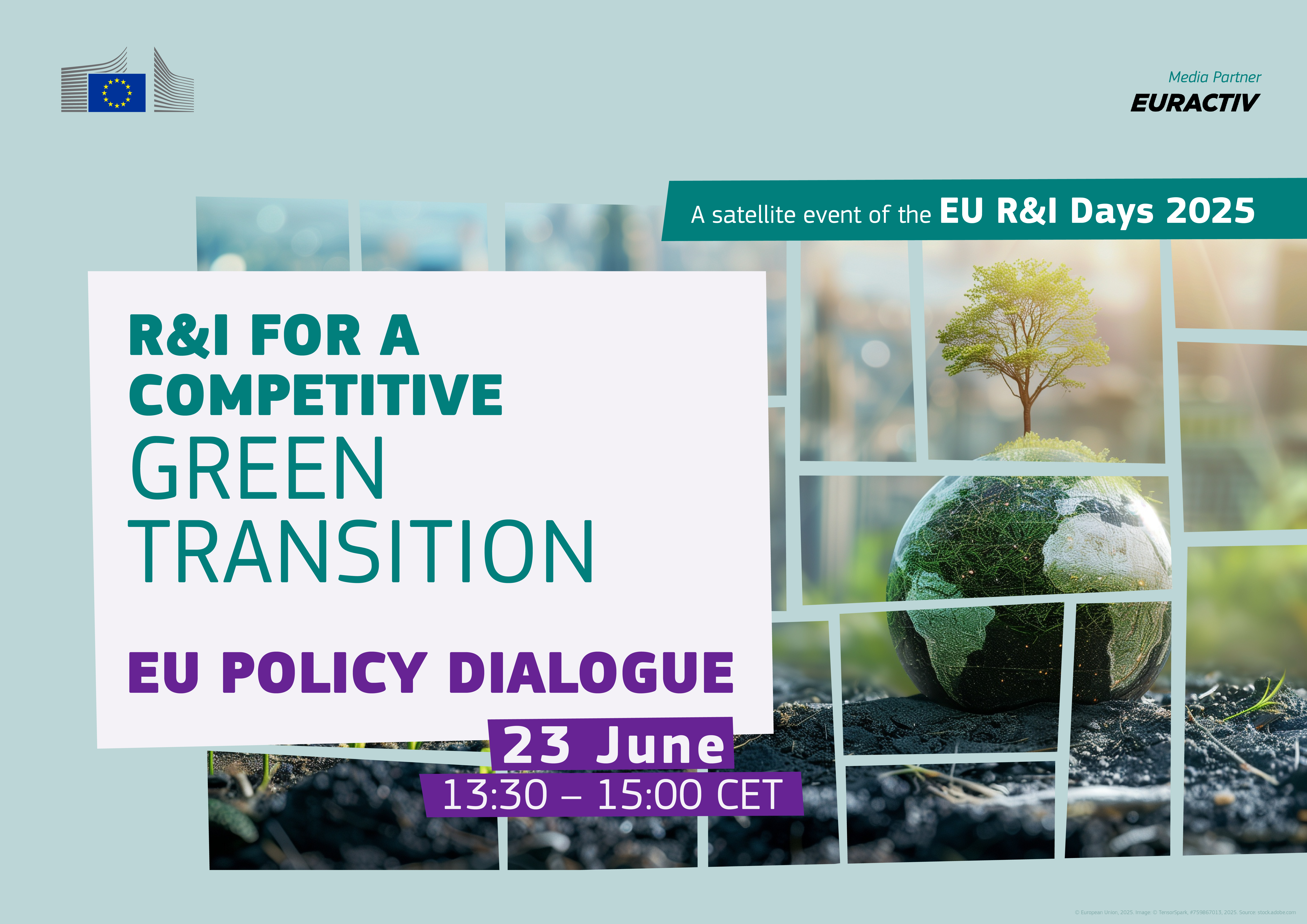 Media Partnership: Research & Innovation for a competitive green transition - EU policy dialogue