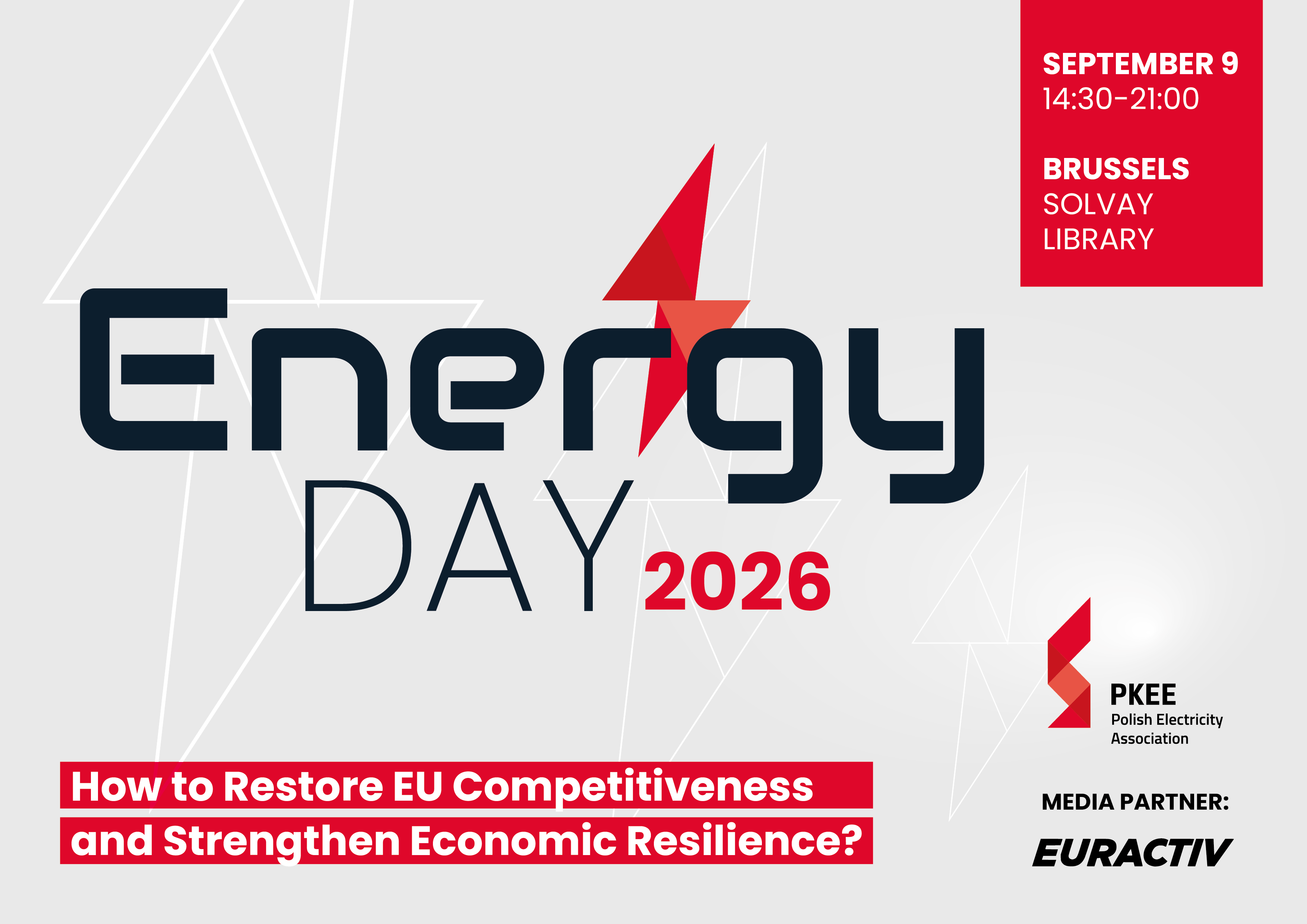 Media Partnership - PKEE Energy Day 2026 - How to Restore EU Competitiveness and Strengthen Economic Resilience?
