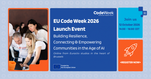 EU Code Week 2026 Launch Event: Building Resilience, Connecting & Empowering Communities in the Age of AI