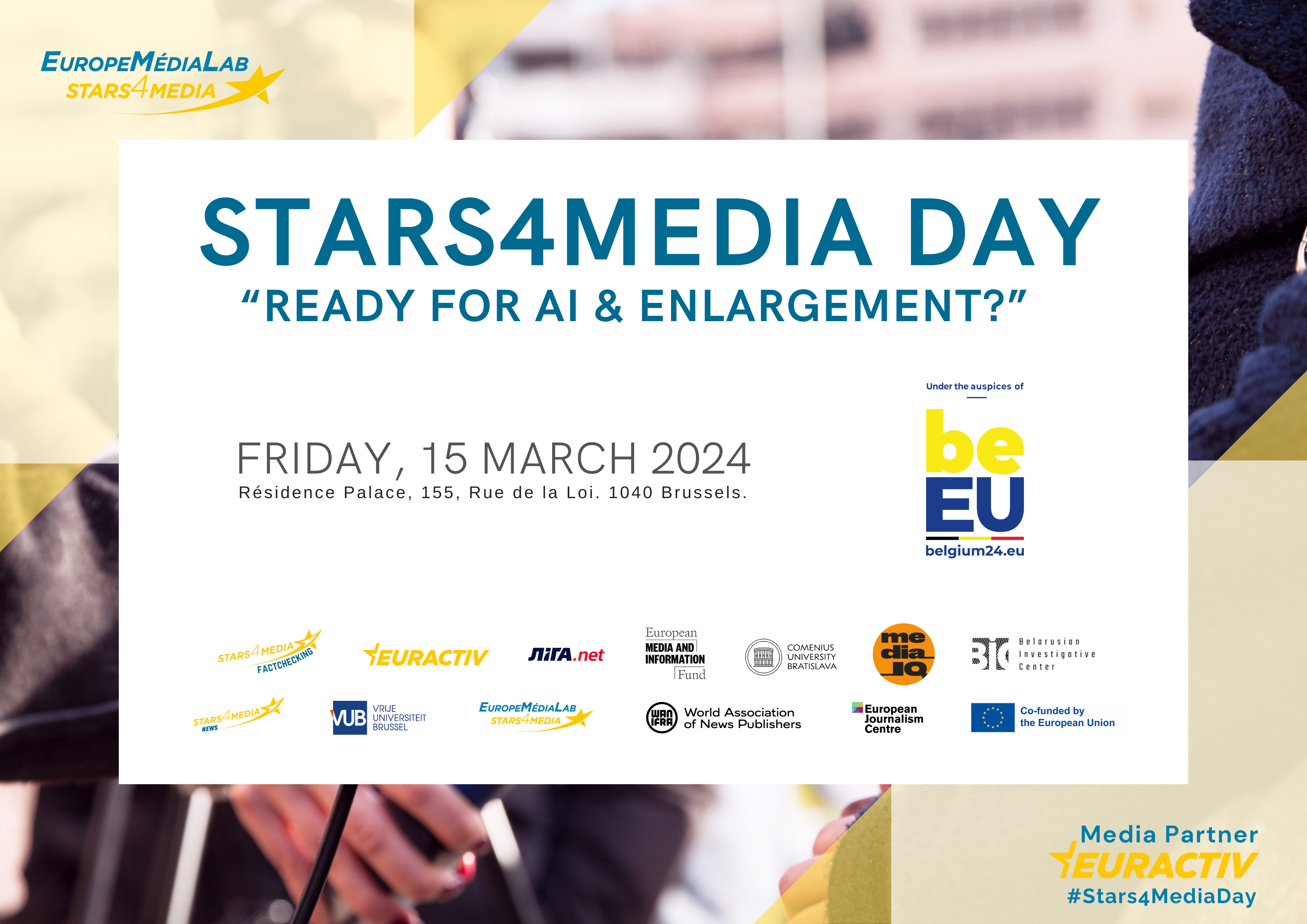 Media Partnership: Stars4Media Day - Ready for AI & enlargement?