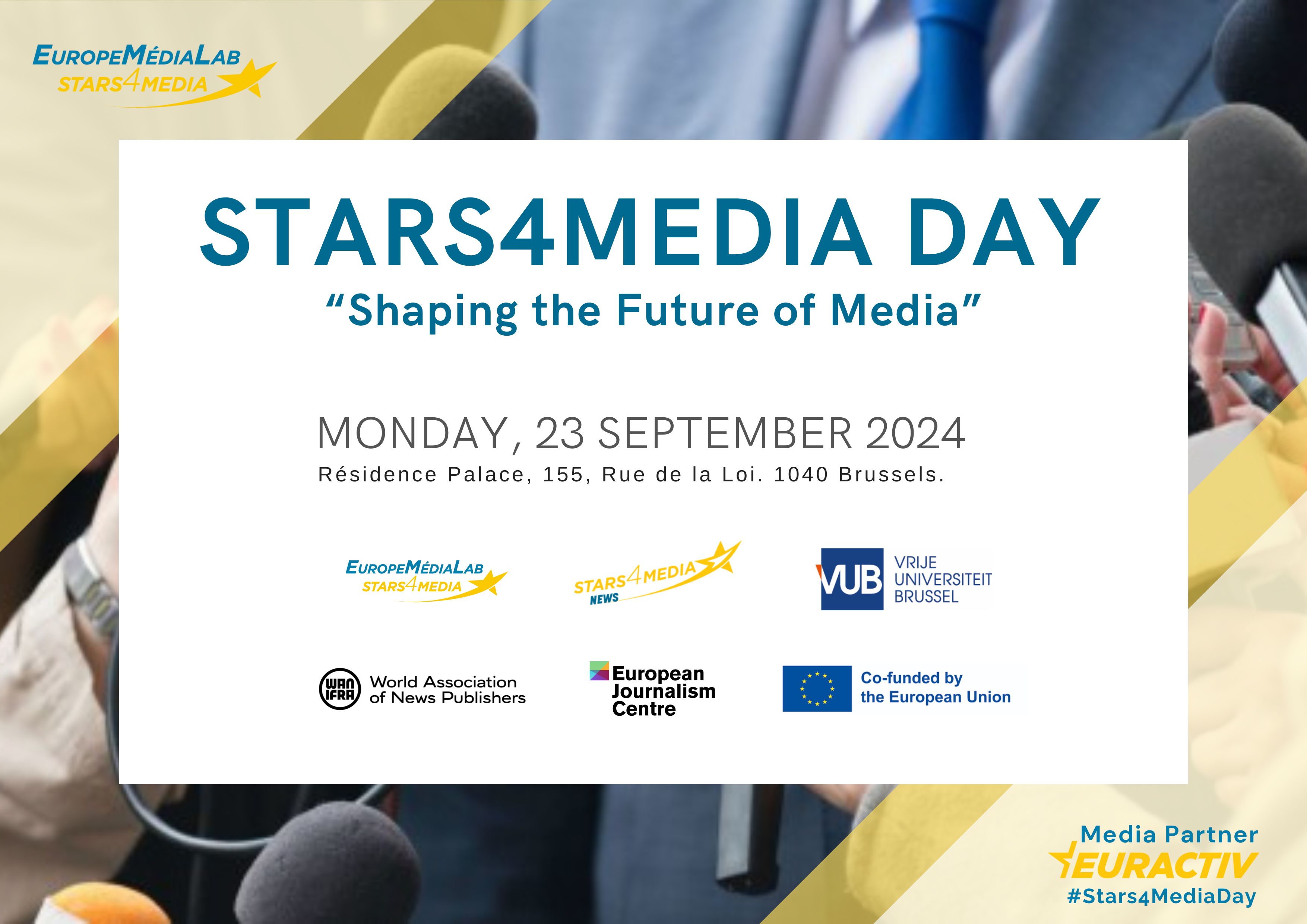 Media Partnership: Stars4Media Day - Shaping the Future of Media