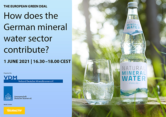 Media Partnership - The European Green Deal: How does the German Mineral Water Sector Contribute?