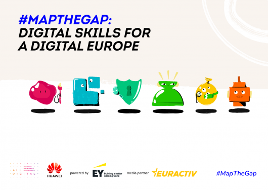 Media Partnership -  #MapTheGap: Digital Skills for a Digital Europe