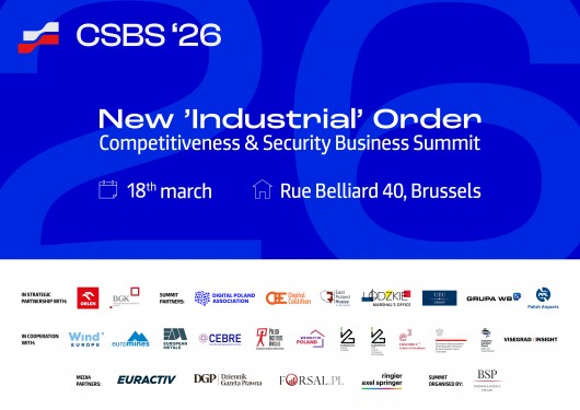 Media Partnership - 'New 'Industrial' Order' Competitiveness & Security Business Summit
